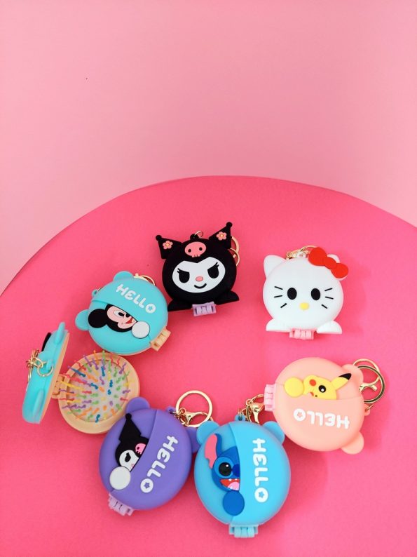 آینه شانه دار سیلیکونی فانتزی سیلیکونی