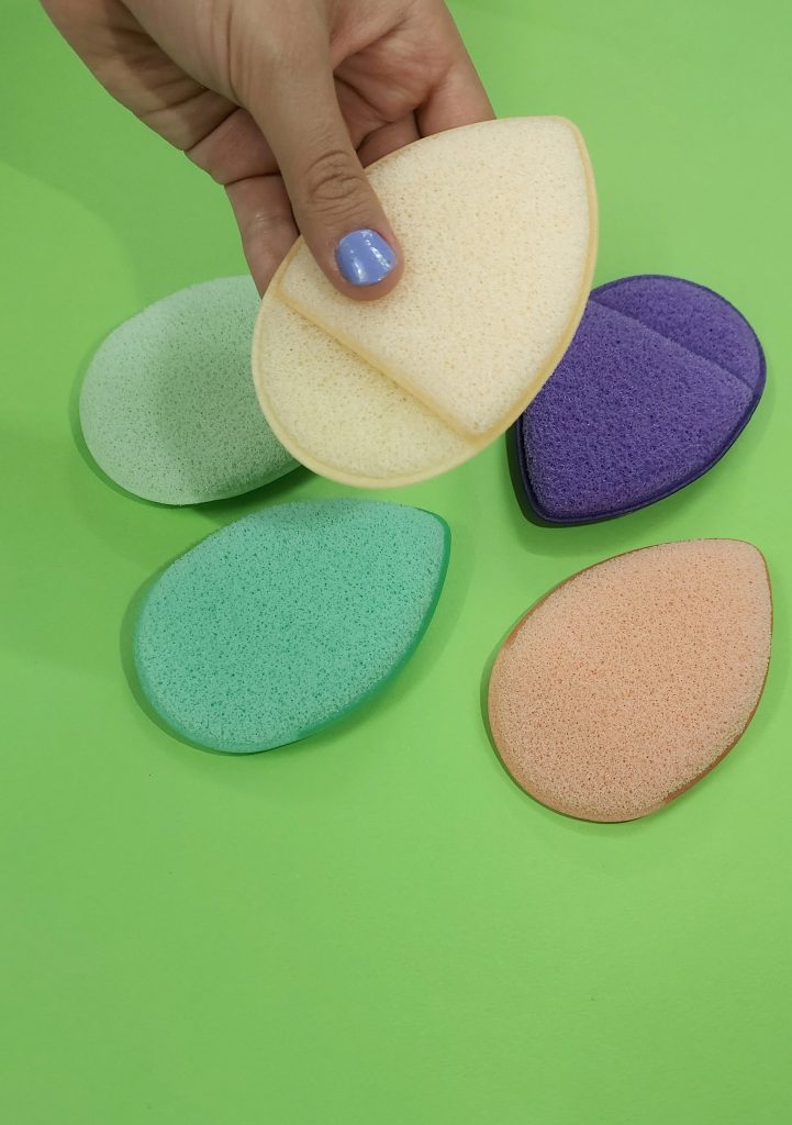 پد اسفنجی پاکسازی صورت انگشتی