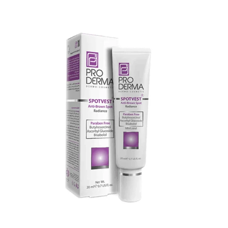 کرم ضد لک پرودرما سری Spotvest مدل Radiance