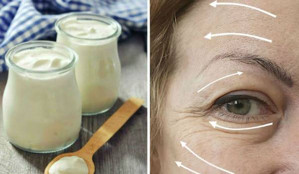 ماسک خانگی چروک زیر چشم