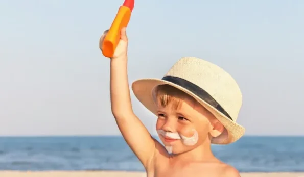 بهترین ضد افتاب برای کودک