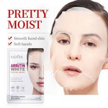 ماسک ورقه ای روشن کننده حاوی آربوتین نیکوتینامید سادور