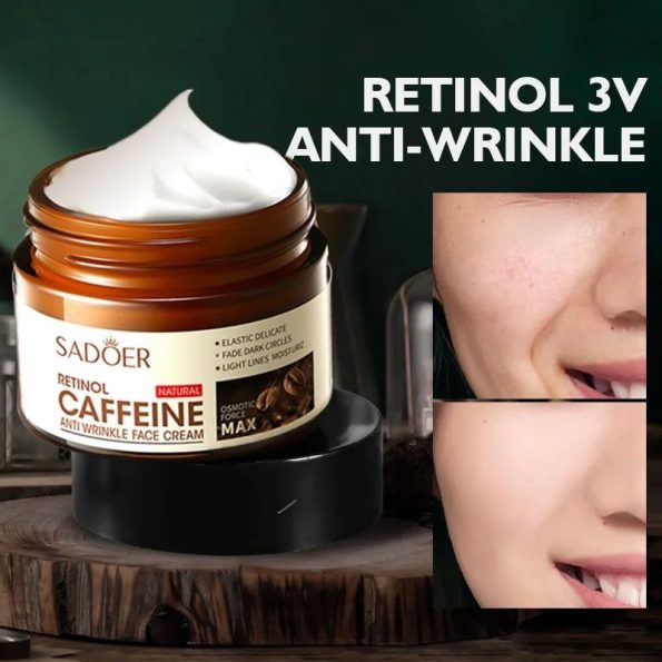 کرم جوانساز کافئین و رتینول سادور