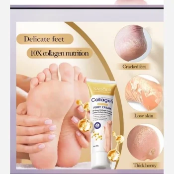 کرم رفع خشکی و ترک پا کلاژن سادور