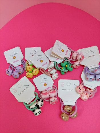 پک کش مو دخترانه طرح عروسکی