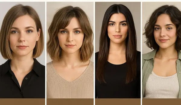 بهترین مدل مو برای صورت کشیده زنانه