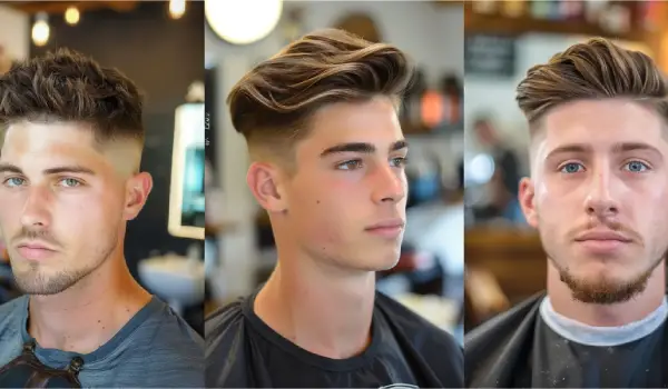 بهترین مدل مو برای صورت بیضی مردانه