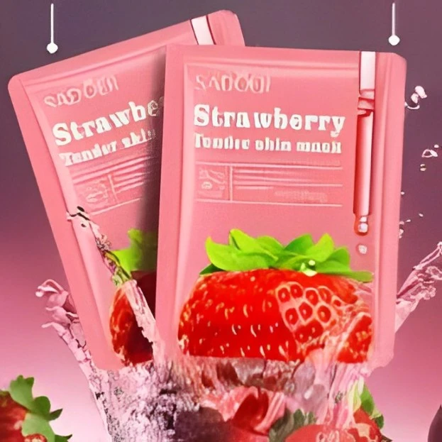 ماسک ورقه ای آبرسان توت فرنگی سادور ماسک ورقه ای آبرسان توت فرنگی سادور