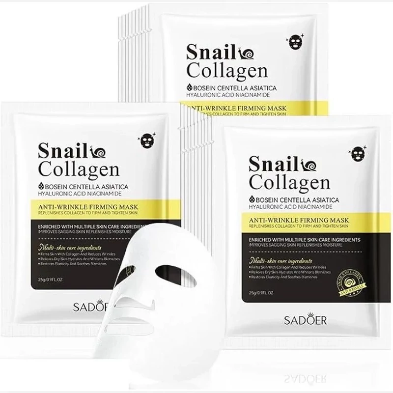 ماسک ورقه ای حلزون کلاژن سادور ماسک ورقه ای حلزون کلاژن سادور
