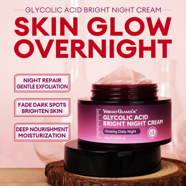 کرم روز روشن کننده گلیکولیک اسید ویبرانت گلامور
