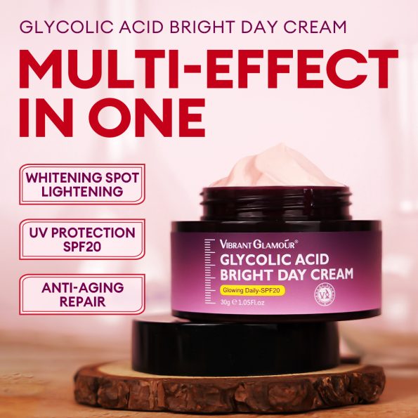کرم روز روشن کننده گلیکولیک اسید ویبرانت گلامور