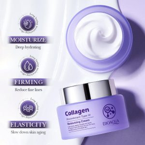 کرم آبرسان تسکین دهنده و جوانساز کلاژن بیوآکوا