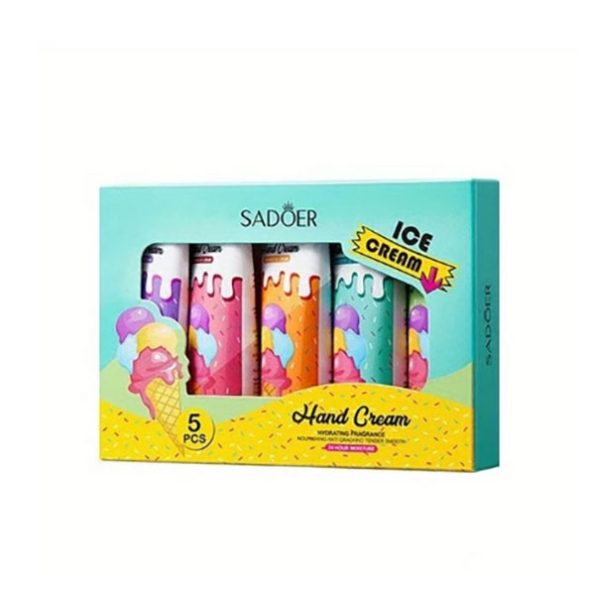 پک 5 عددی کرم مرطوب کننده دست بستنی سادور