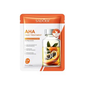 ماسک ورقه ای آبرسان و ترمیم کننده پاپایا و AHA سادور