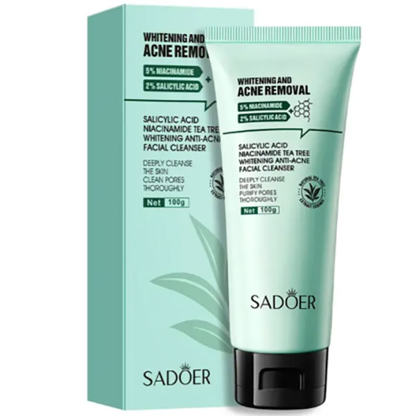 فوم شستشوی سالیسیلیک ضد جوش سادور فوم شستشوی سالیسیلیک ضد جوش سادور