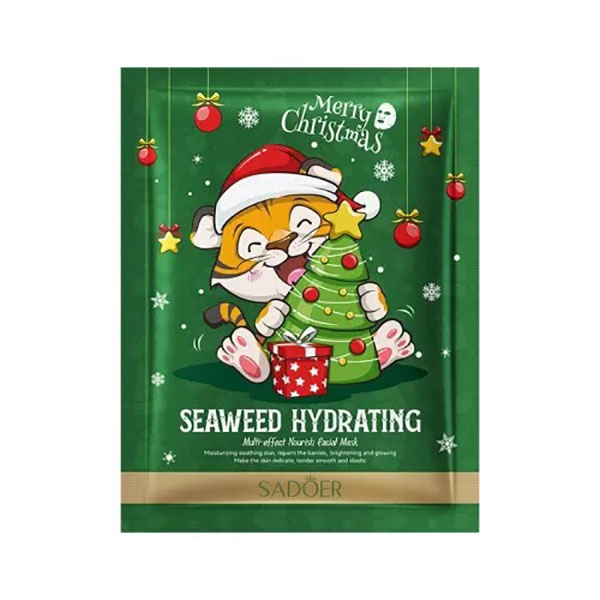 ماسک ورقه ای آبرسان جلبک کریسمسی سادور3 ماسک ورقه ای آبرسان جلبک کریسمسی سادور